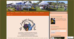 Desktop Screenshot of amherstgardenclub.org